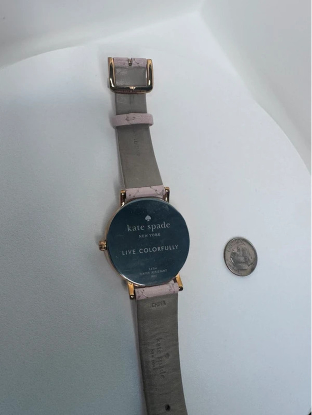 Kate Spade New York watch pink quilted - Picture 8 of 11